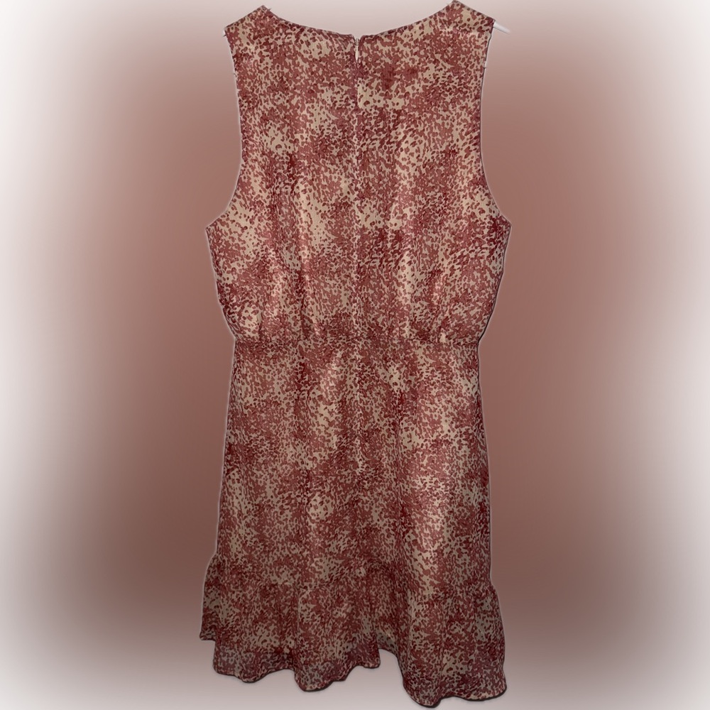 Express Patterned Ruffle Dress - Picture 2 of 2
